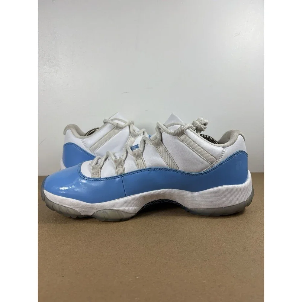 Nike Air Jordan 11 Retro Low UNC University Blue White 528895-106 Size 11 Men